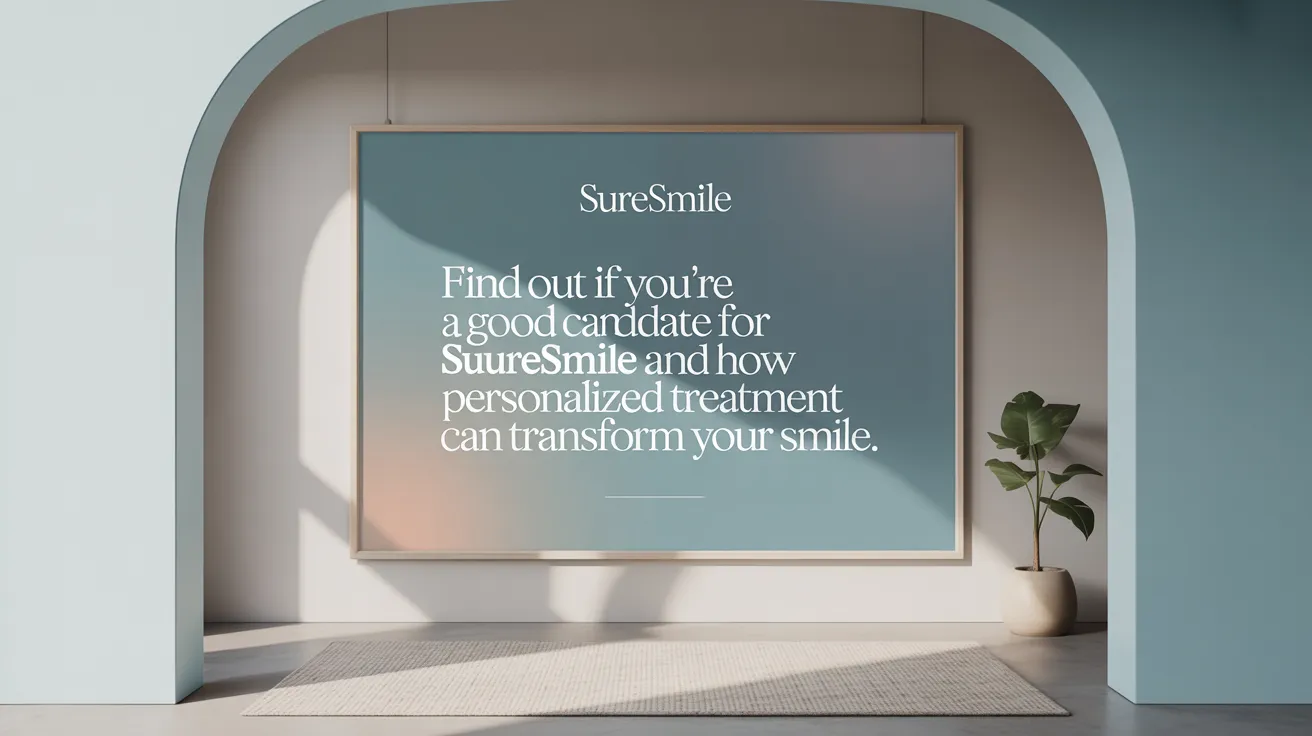 Find out if you’re a good candidate for SureSmile and how personalized treatment can transform your smile.