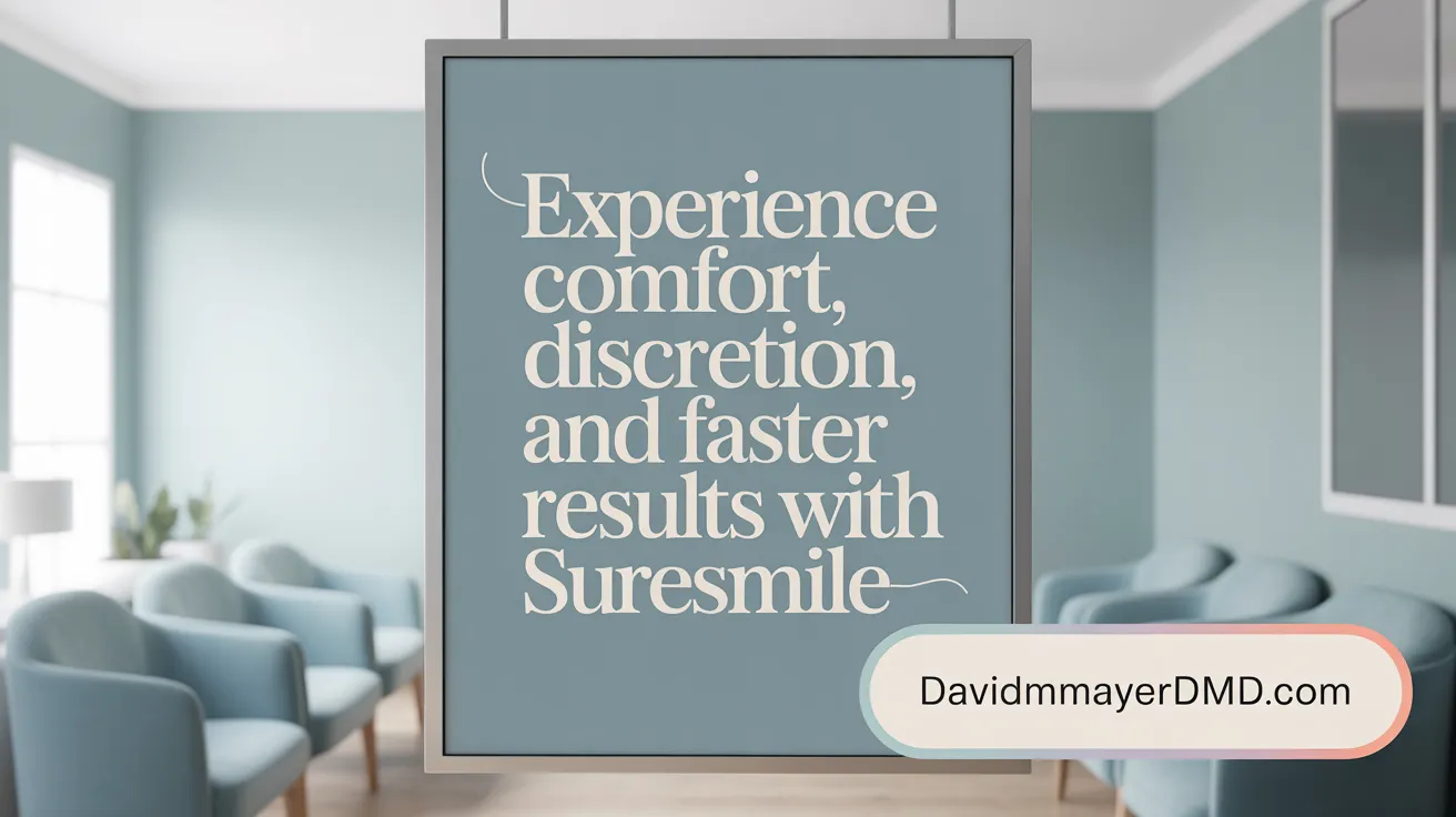 Experience Comfort, Discretion, and Faster Results with SureSmile