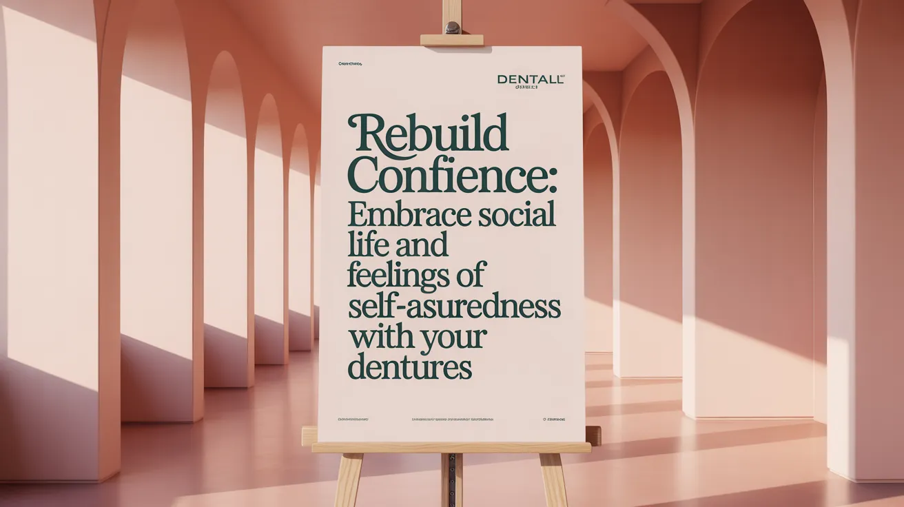 Rebuild Confidence: Embrace Social Life and Feelings of Self-Assuredness with Your Dentures