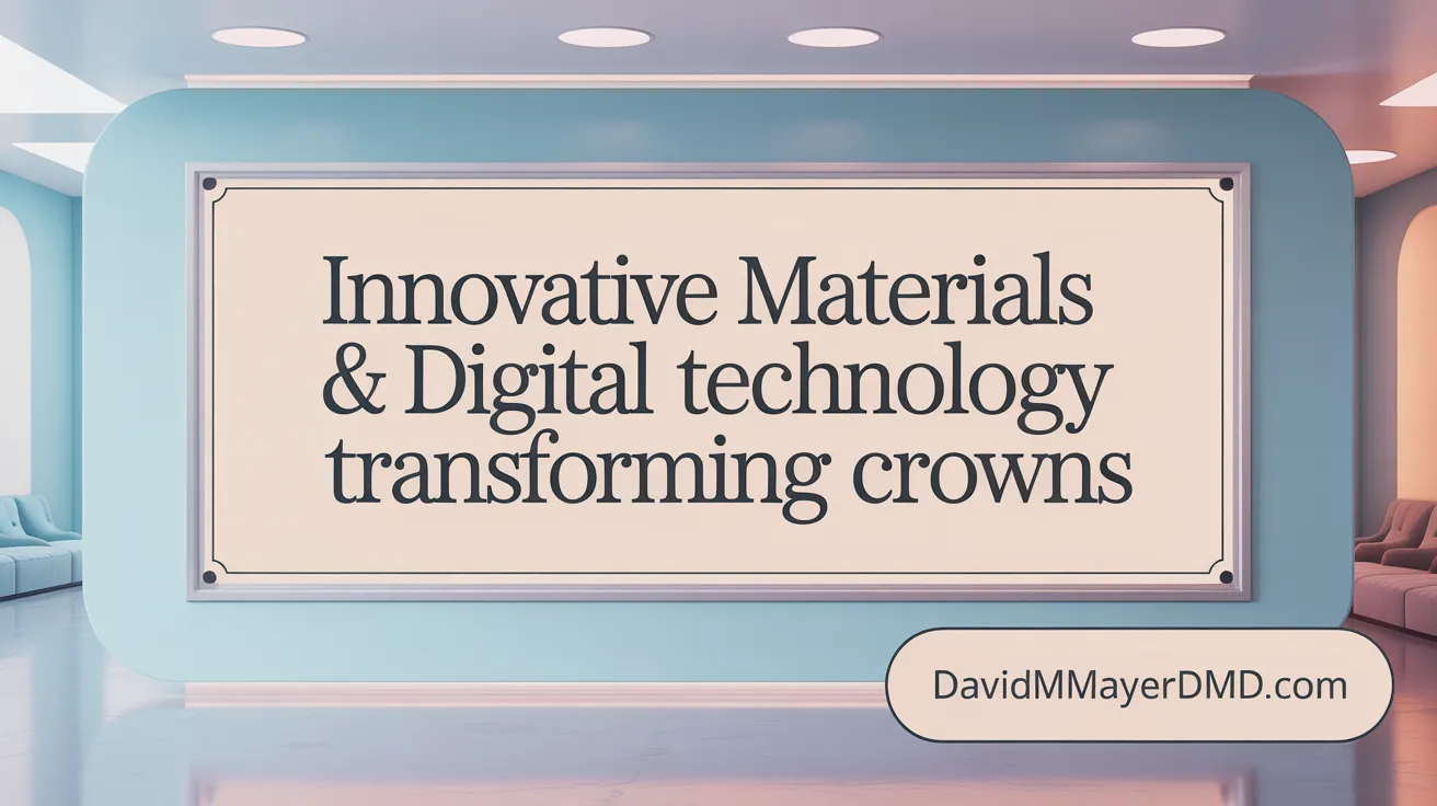 Innovative Materials & Digital Technology Transforming Crowns