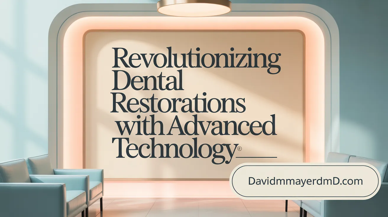 Revolutionizing Dental Restorations with Advanced Technology