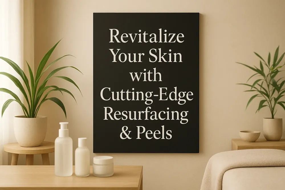 Revitalize Your Skin with Cutting-Edge Resurfacing & Peels