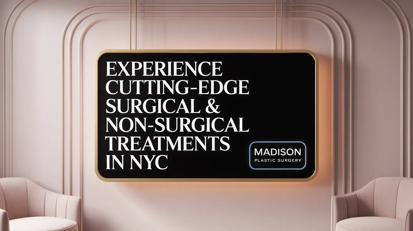 Experience Cutting-Edge Surgical & Non-Surgical Treatments in NYC