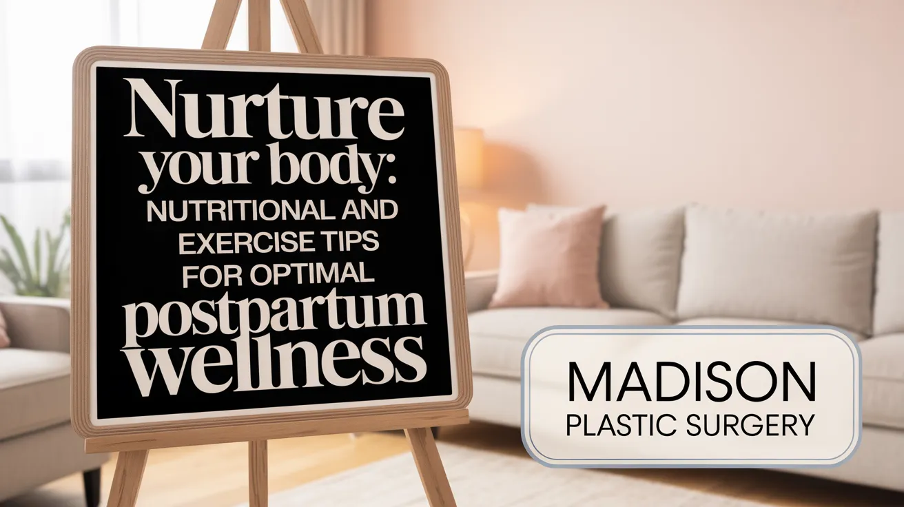 Nurture Your Body: Nutritional and Exercise Tips for Optimal Postpartum Wellness
