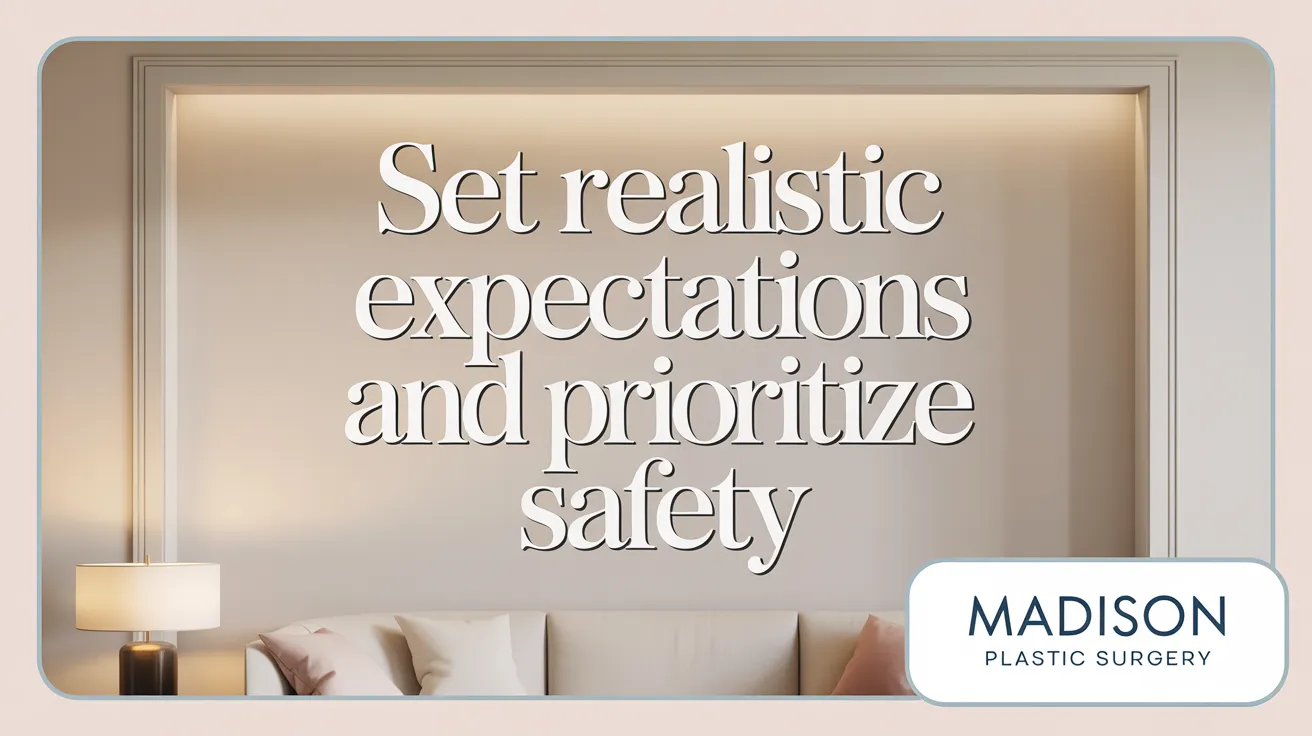 Set Realistic Expectations and Prioritize Safety