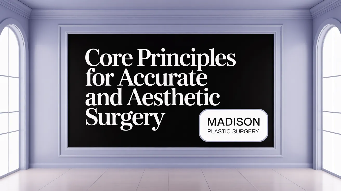 Core Principles for Accurate and Aesthetic Surgery