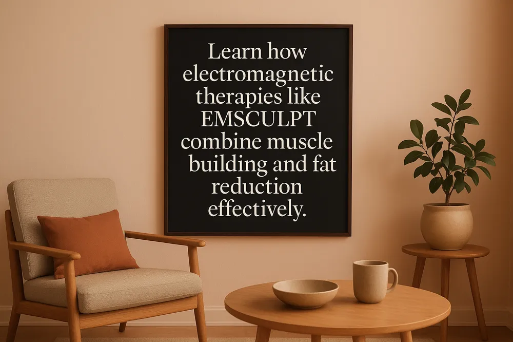 Learn how electromagnetic therapies like EMSCULPT combine muscle building and fat reduction effectively.