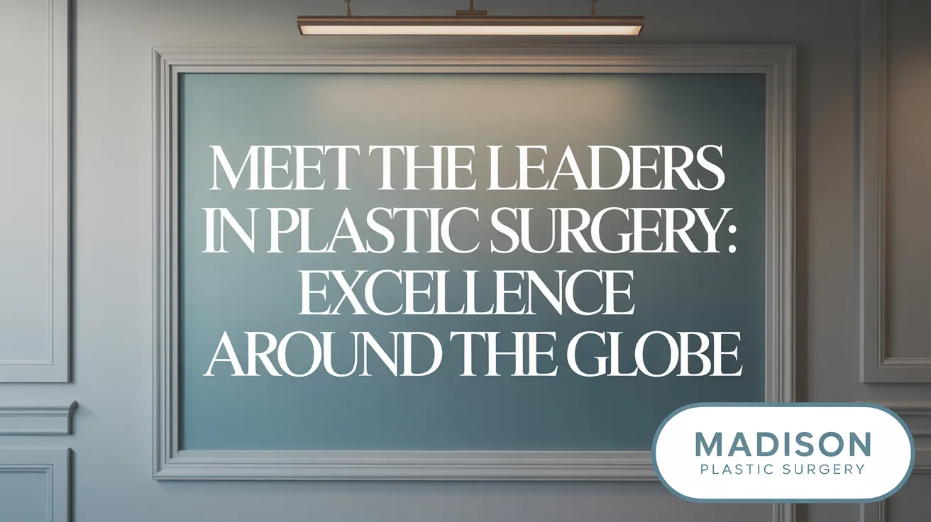 Meet the Leaders in Plastic Surgery: Excellence Around the Globe