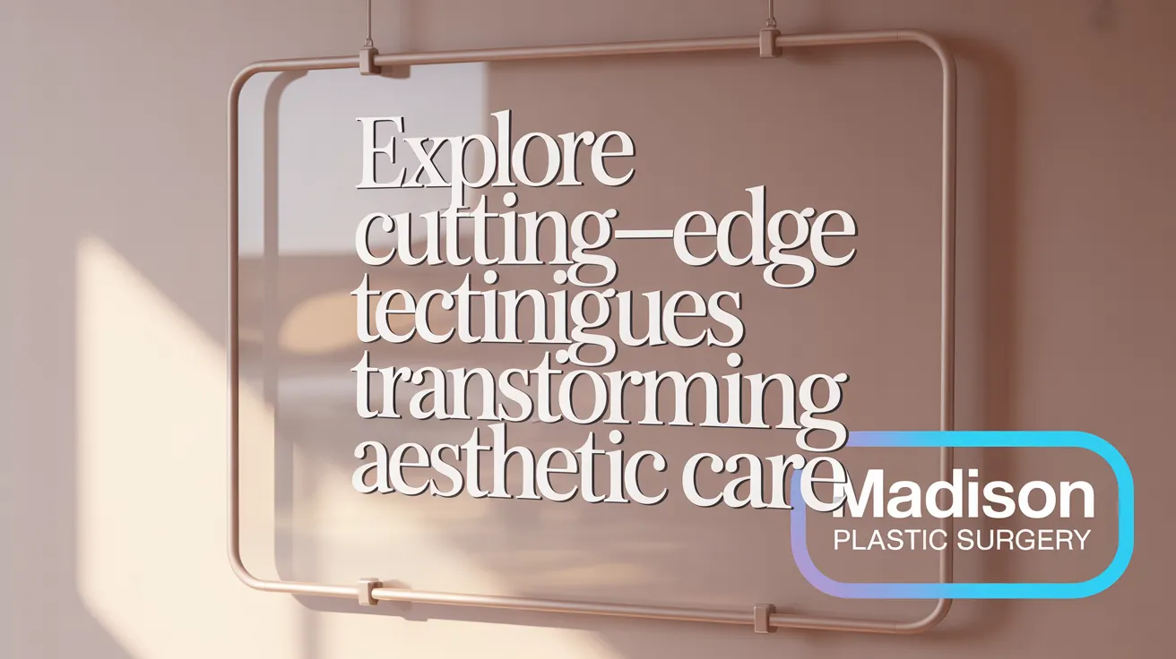 Explore Cutting-Edge Techniques Transforming Aesthetic Care
