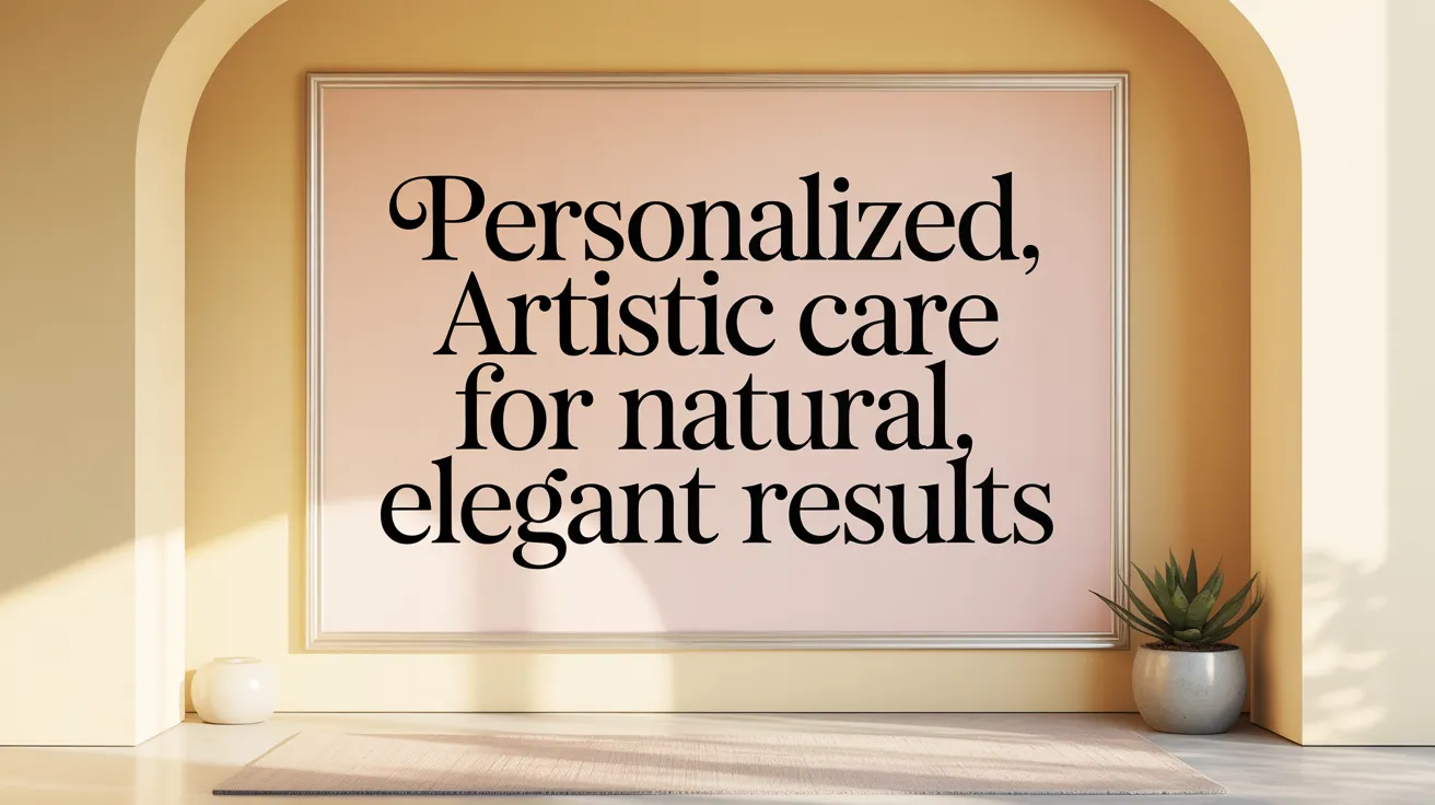 Personalized, Artistic Care for Natural, Elegant Results