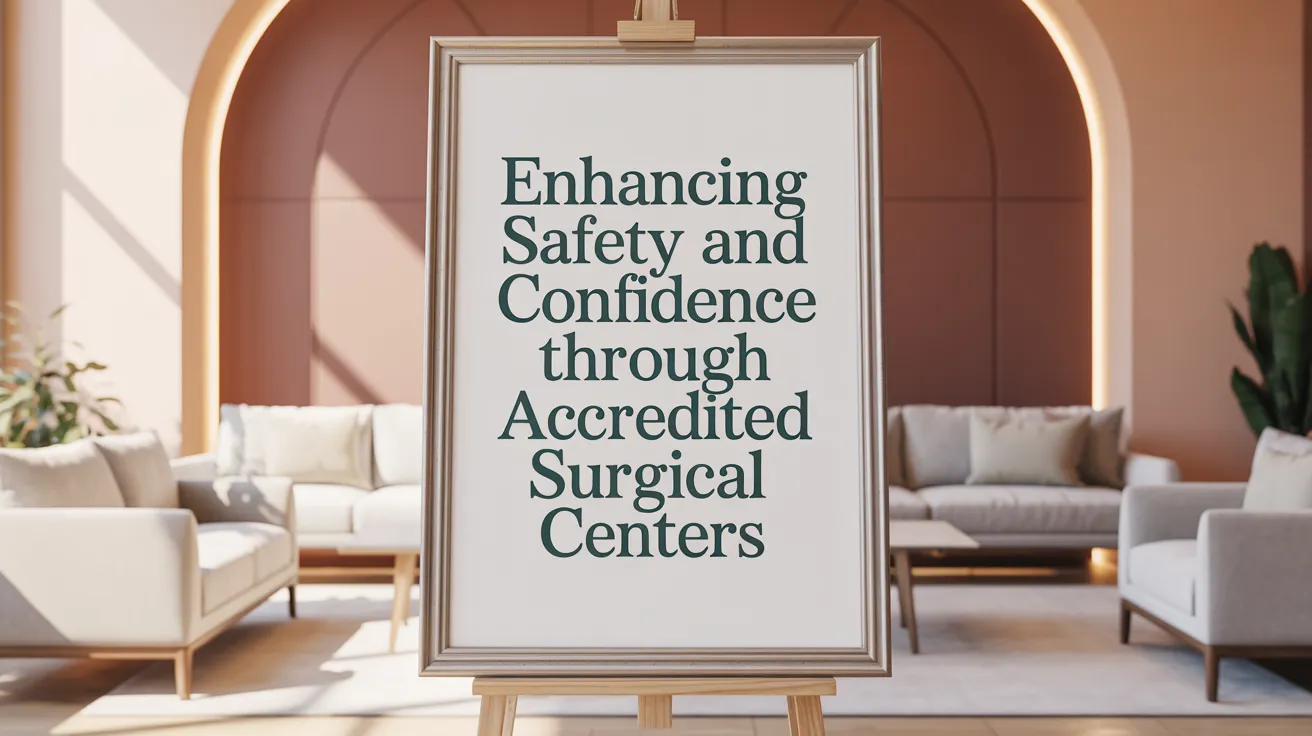 Enhancing Safety and Confidence through Accredited Surgical Centers