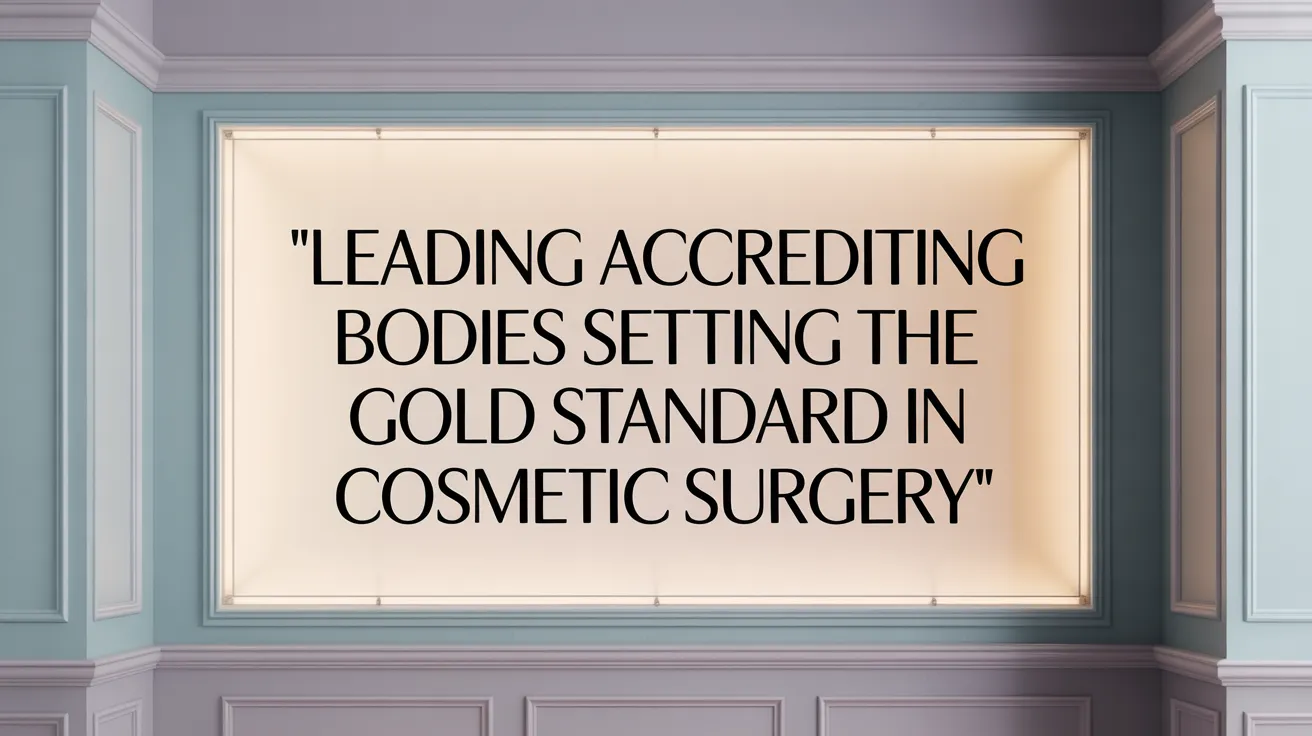 Leading Accrediting Bodies Setting the Gold Standard in Cosmetic Surgery