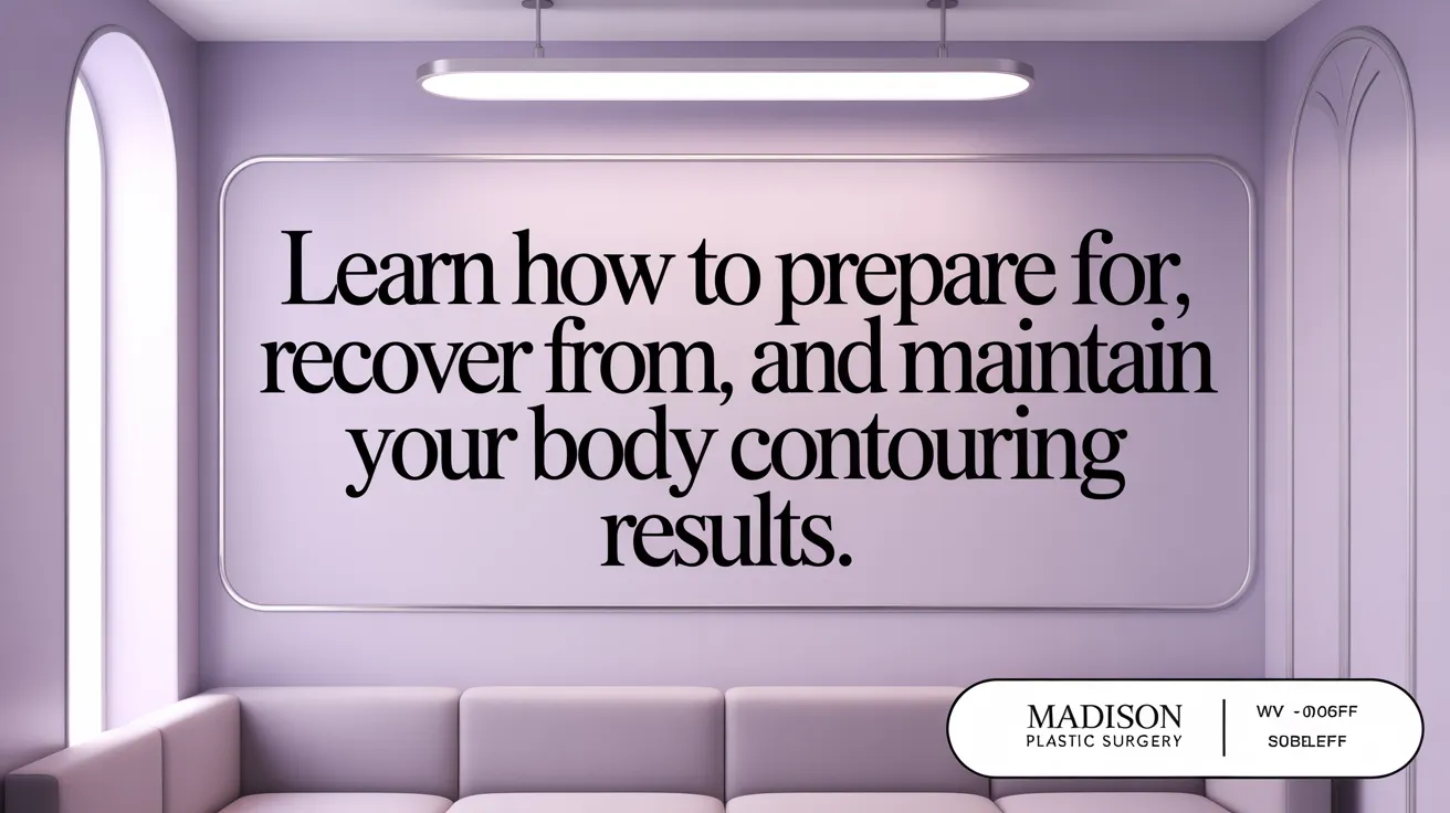 Learn how to prepare for, recover from, and maintain your body contouring results.