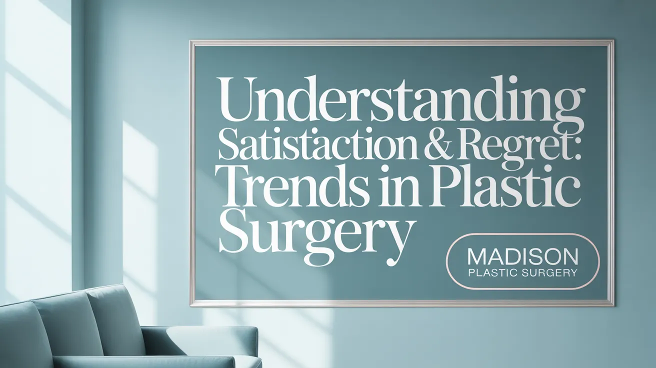 Understanding Satisfaction & Regret: Trends in Plastic Surgery