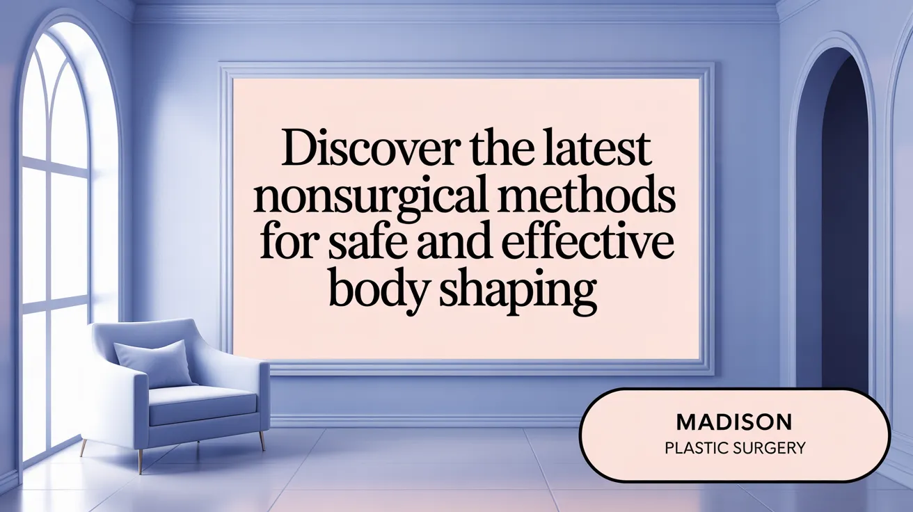 Discover the Latest Nonsurgical Methods for Safe and Effective Body Shaping