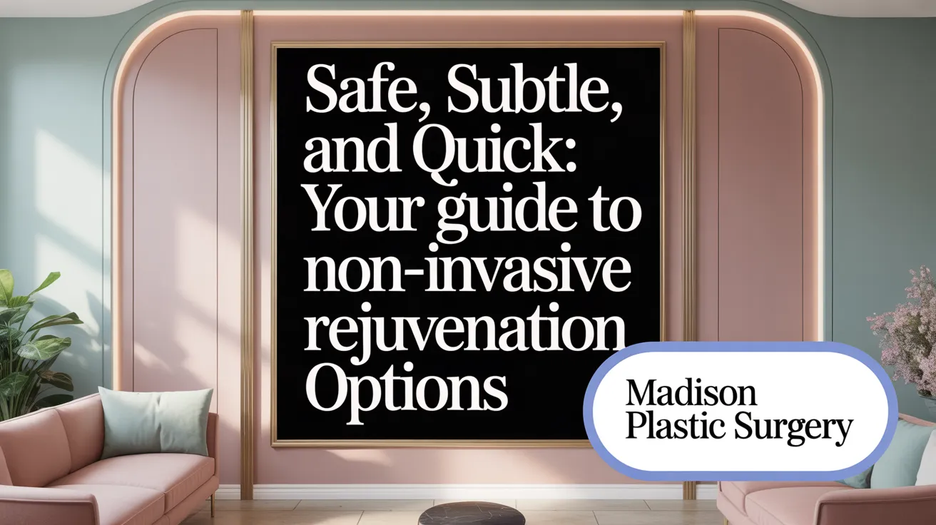 Safe, Subtle, and Quick: Your Guide to Non-Invasive Rejuvenation Options