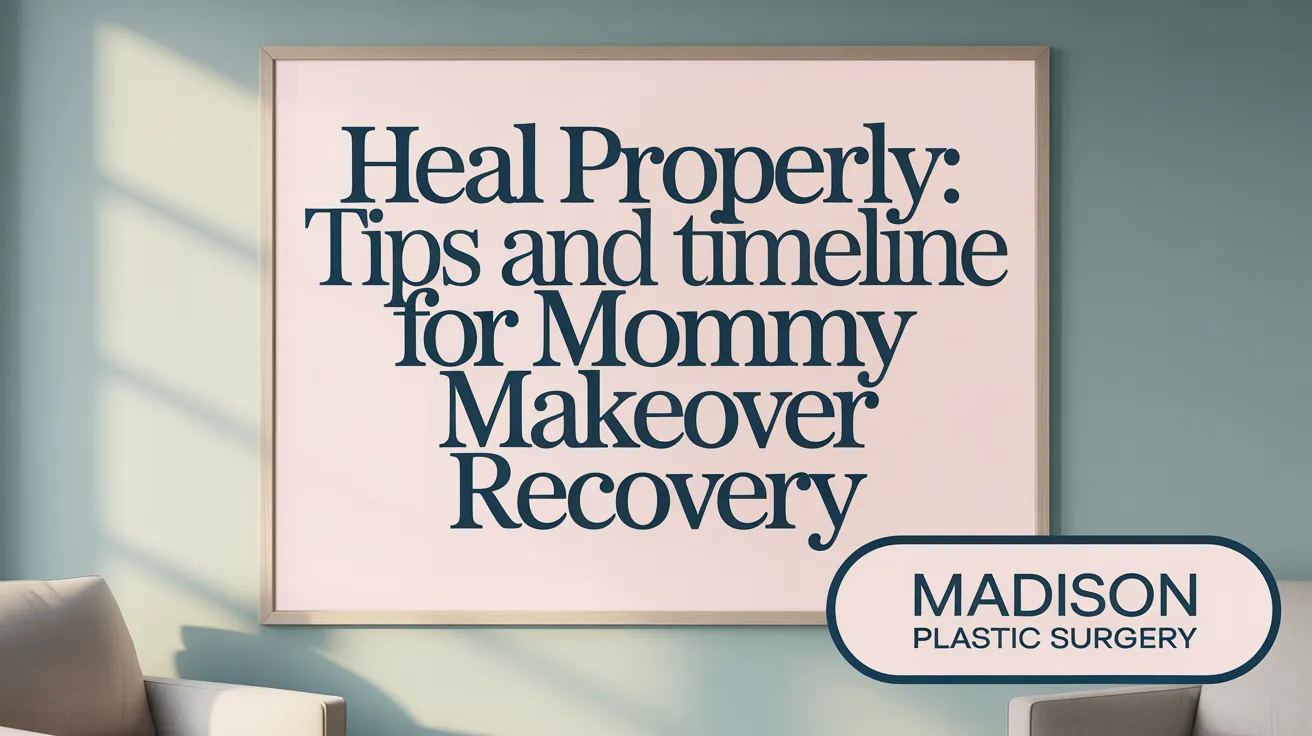 Heal Properly: Tips and Timeline for Mommy Makeover Recovery