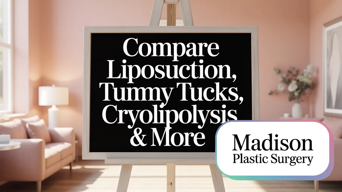 Compare Liposuction, Tummy Tucks, Cryolipolysis & More
