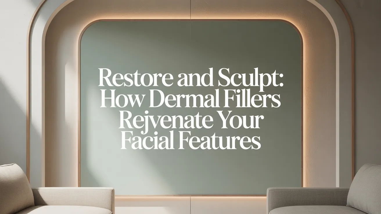 Restore and Sculpt: How Dermal Fillers Rejuvenate Your Facial Features
