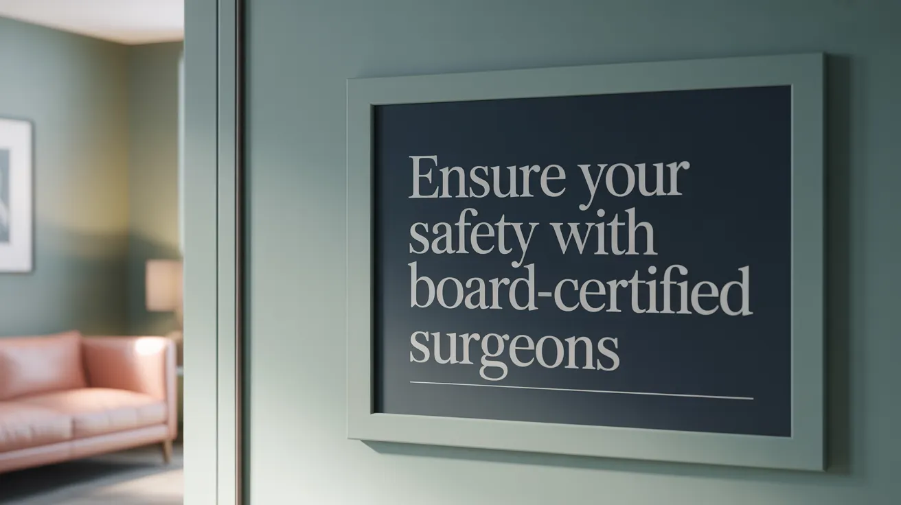 Ensure Your Safety with Board-Certified Surgeons