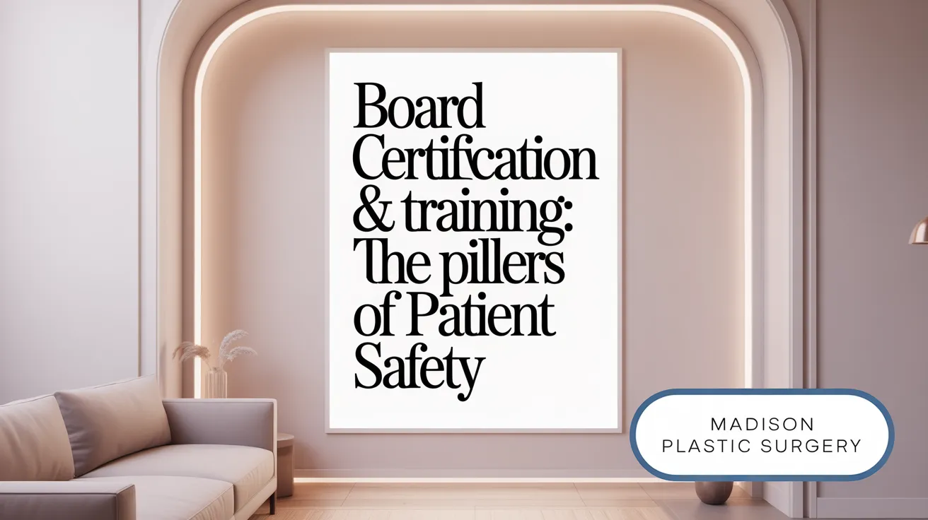 Board Certification & Training: The Pillars of Patient Safety