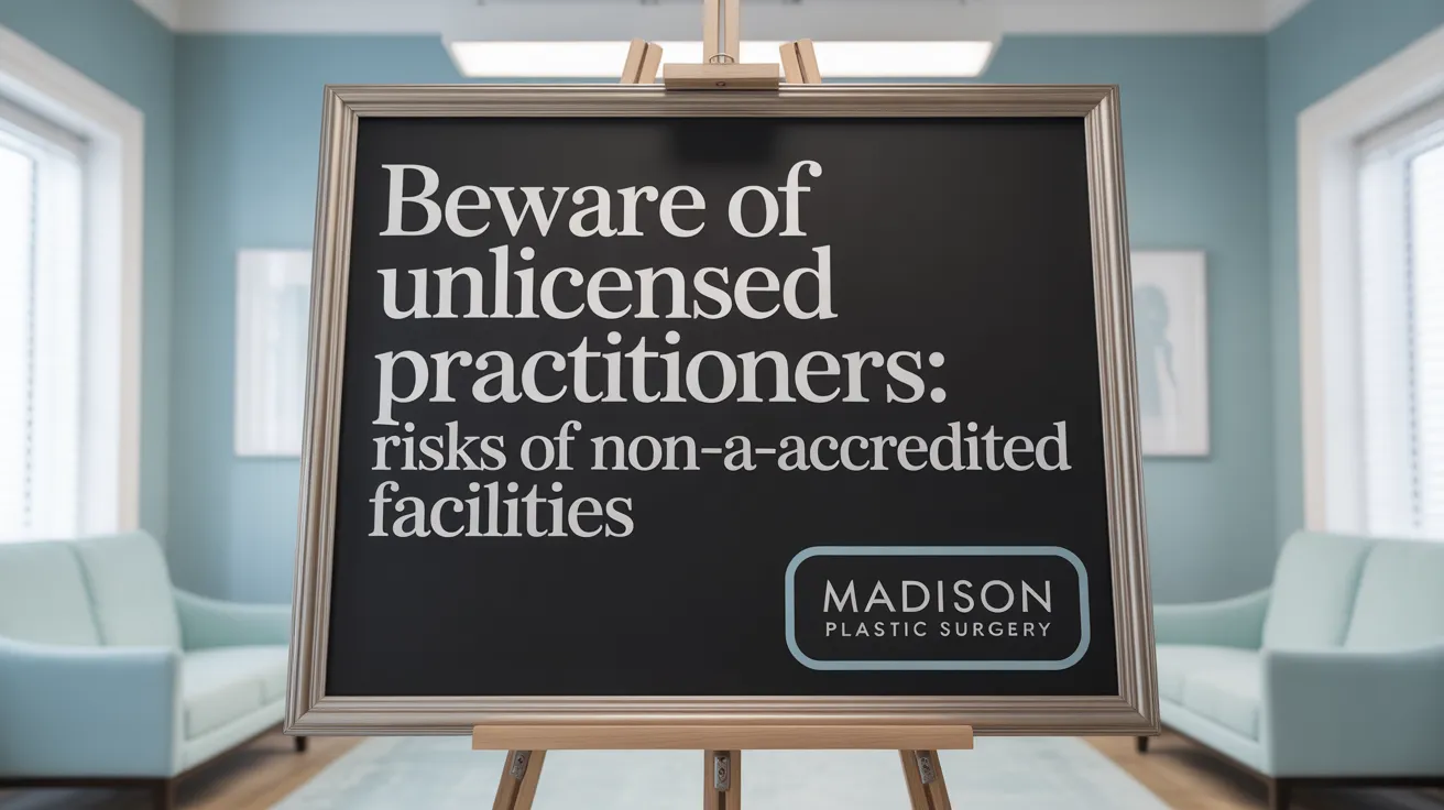 Beware of Unlicensed Practitioners: Risks of Non-Accredited Facilities