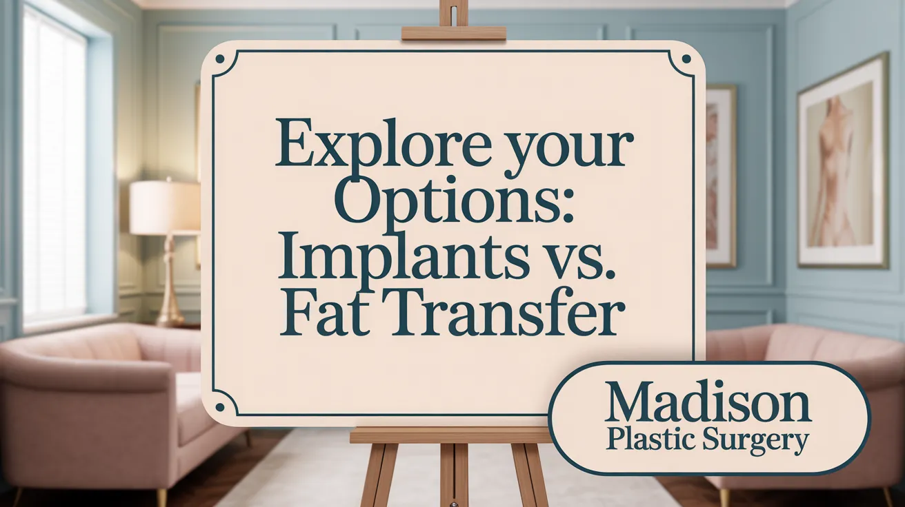 Explore Your Options: Implants vs. Fat Transfer