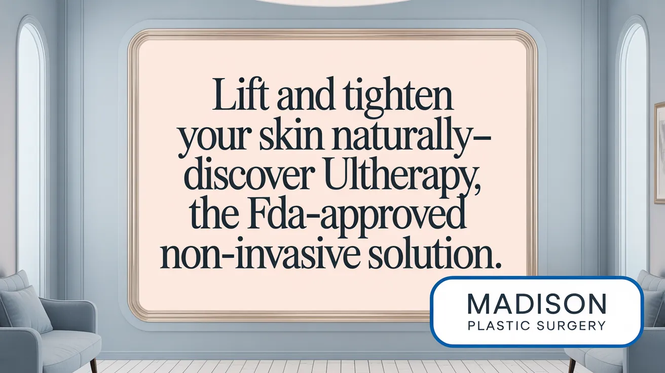 Lift and tighten your skin naturally—discover Ultherapy, the FDA-approved non-invasive solution.