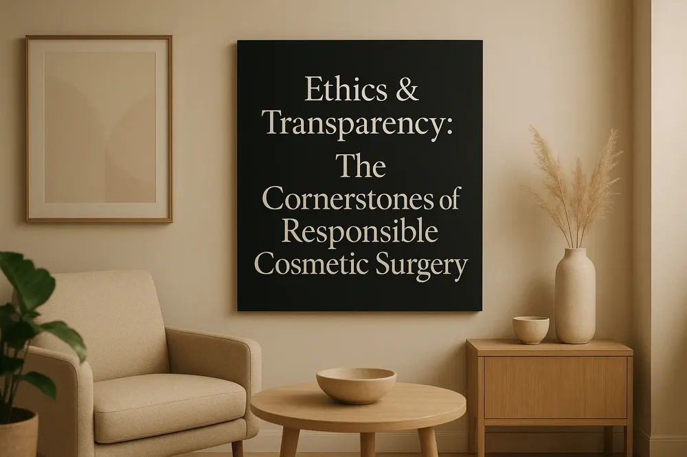 Ethics & Transparency: The Cornerstones of Responsible Cosmetic Surgery