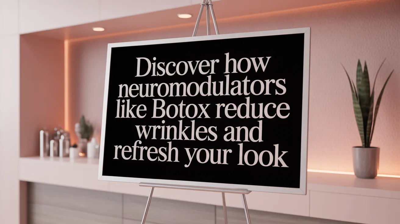 Discover How Neuromodulators Like Botox Reduce Wrinkles and Refresh Your Look