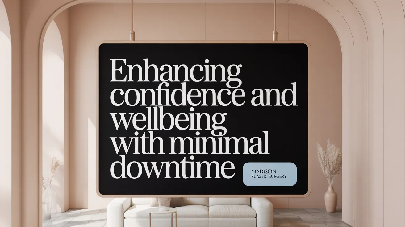 Enhancing Confidence and Wellbeing with Minimal Downtime