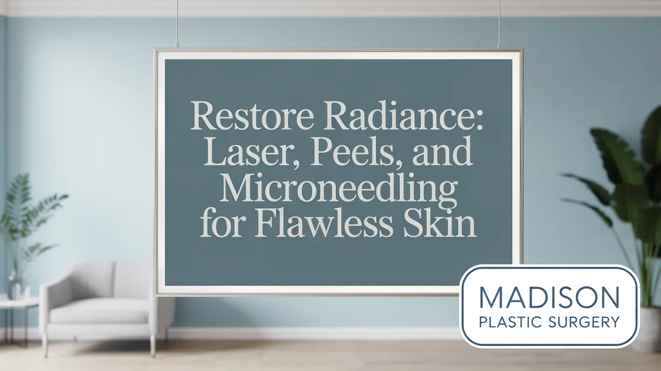 Restore Radiance: Laser, Peels, and Microneedling for Flawless Skin