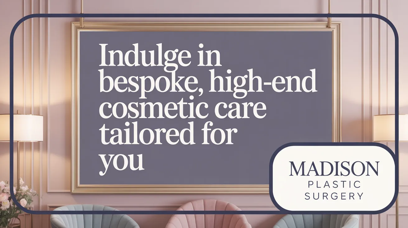 Indulge in Bespoke, High-End Cosmetic Care Tailored for You