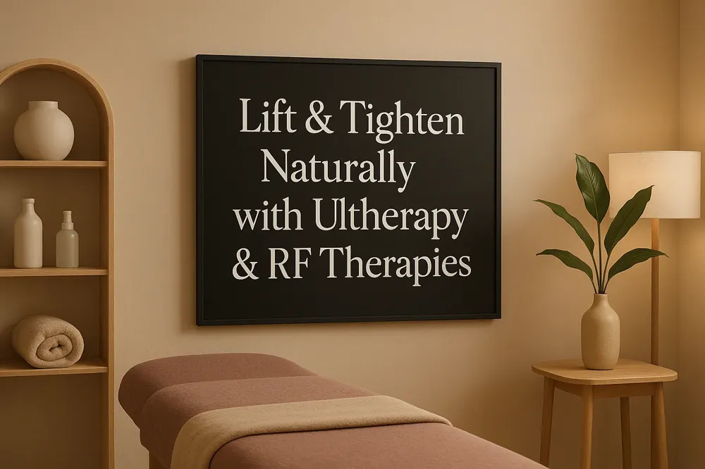 Lift & Tighten Naturally with Ultherapy & RF Therapies