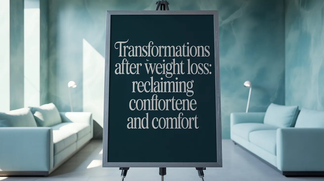 Transformations after weight loss: reclaiming confidence and comfort