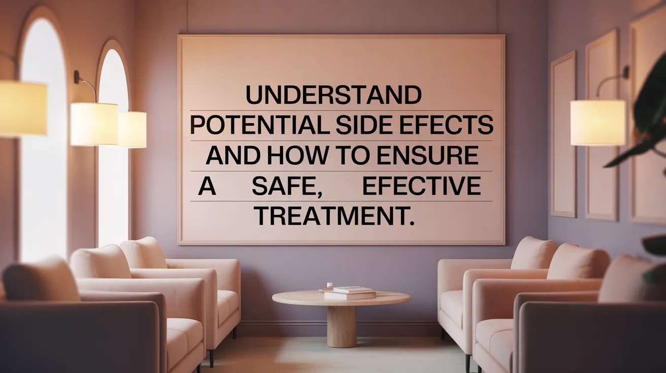 Understand potential side effects and how to ensure a safe, effective treatment.