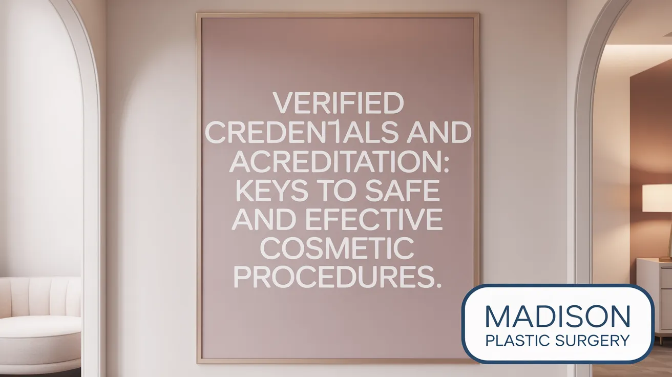 Verified Credentials and Accreditation: Keys to Safe and Effective Cosmetic Procedures