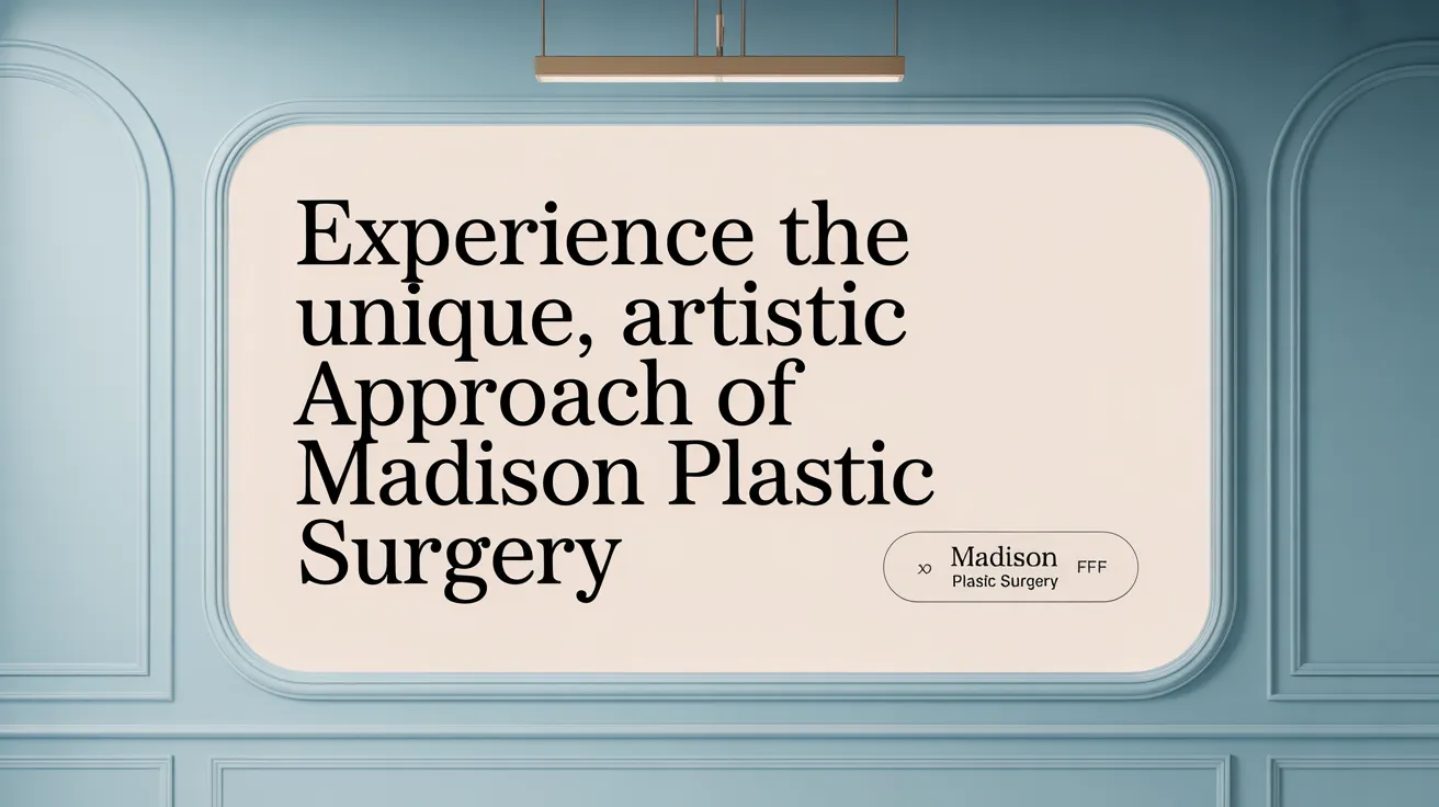 Experience the Unique, Artistic Approach of Madison Plastic Surgery