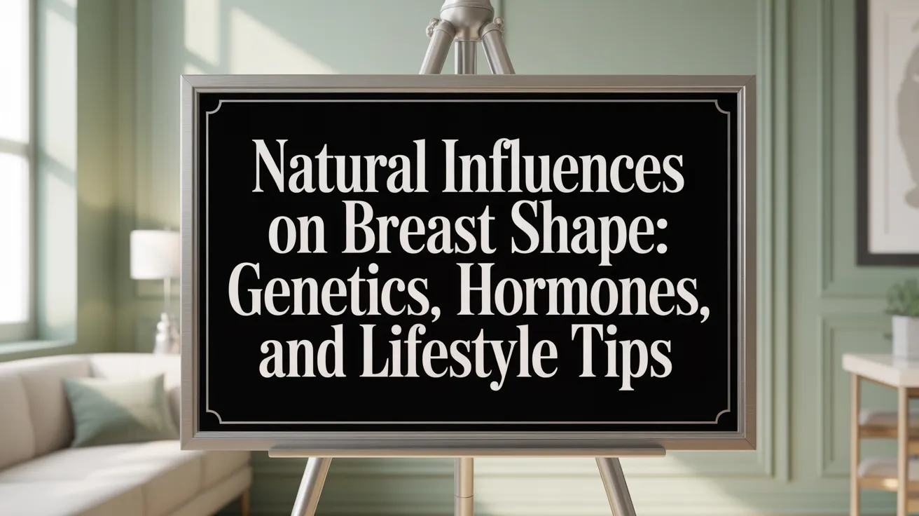 Natural Influences on Breast Shape: Genetics, Hormones, and Lifestyle Tips