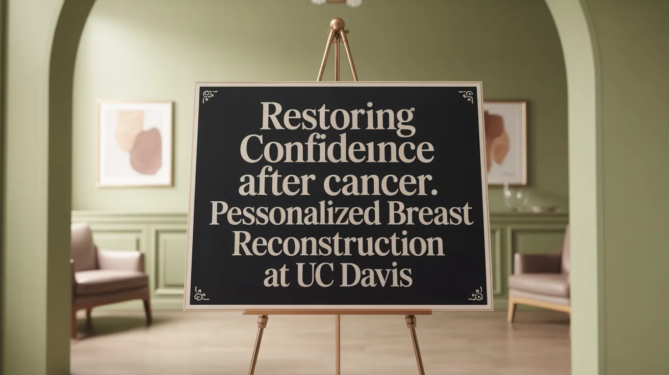 Restoring confidence after cancer: personalized breast reconstruction at UC Davis