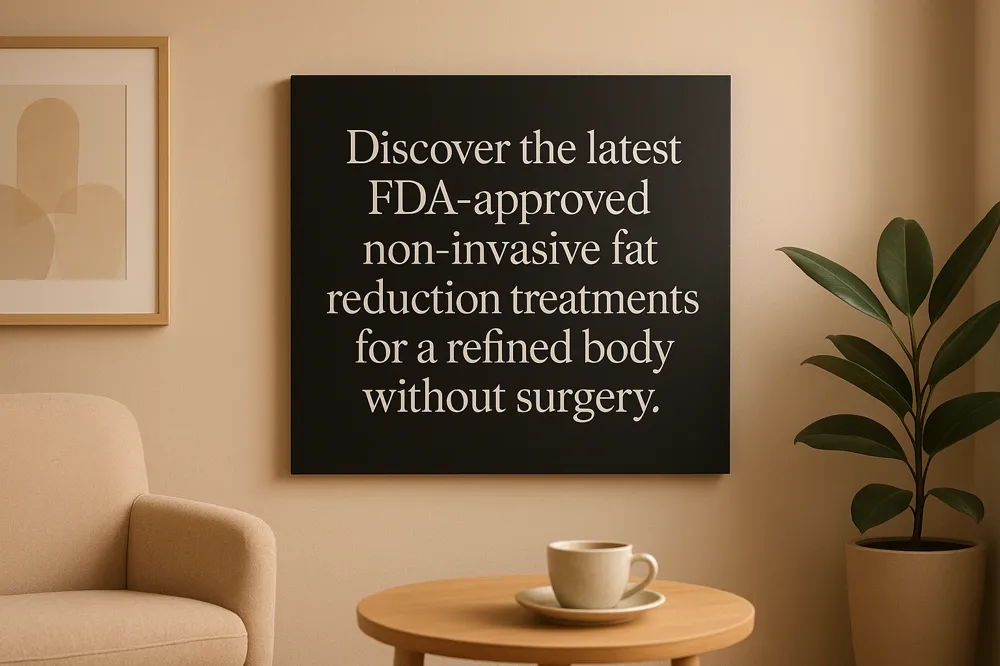 Discover the latest FDA-approved non-invasive fat reduction treatments for a refined body without surgery.