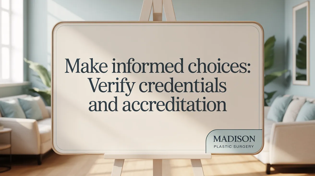 Make Informed Choices: Verify Credentials and Accreditation