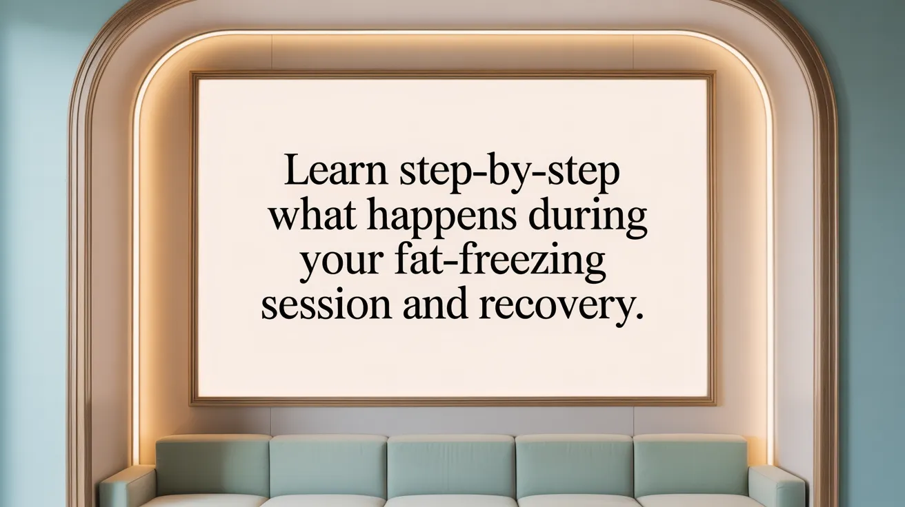 Learn step-by-step what happens during your fat-freezing session and recovery.