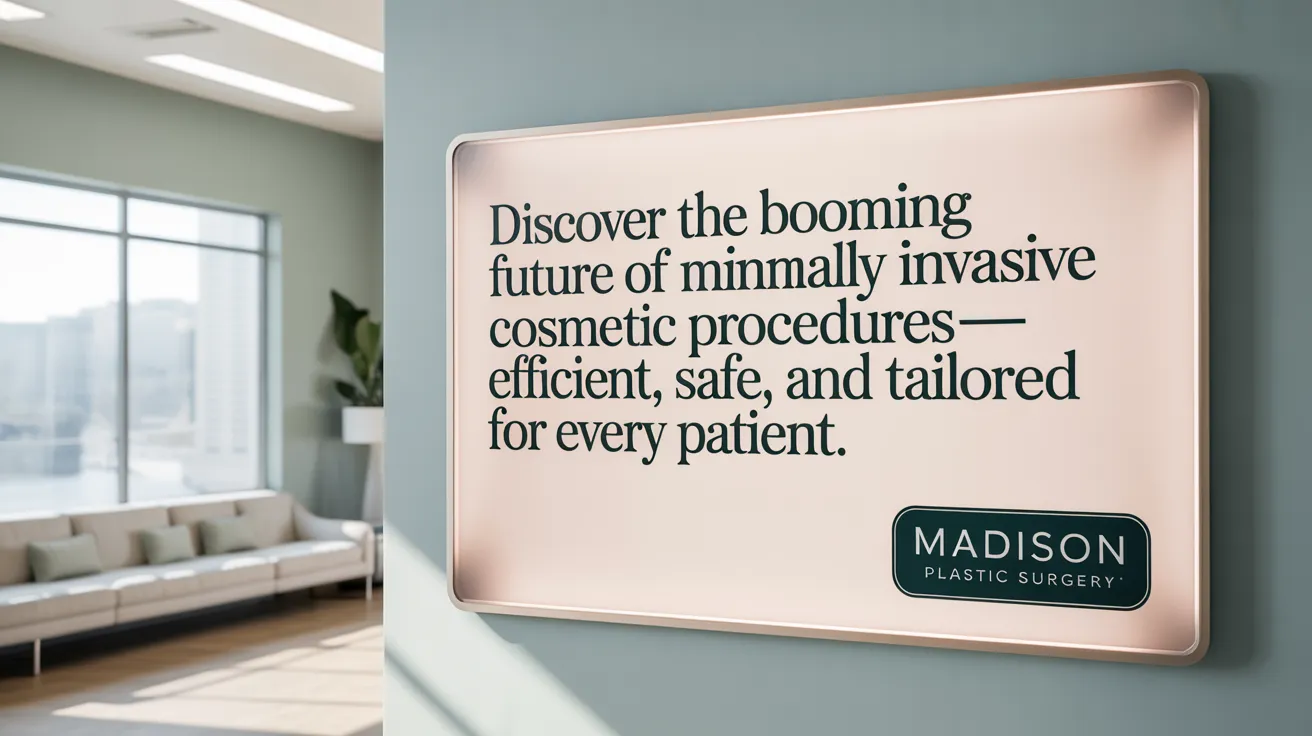 Discover the booming future of minimally invasive cosmetic procedures—efficient, safe, and tailored for every patient.