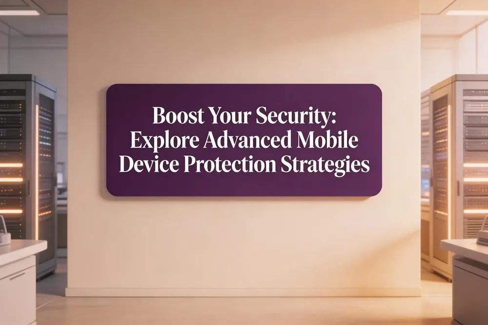 Boost Your Security: Explore Advanced Mobile Device Protection Strategies