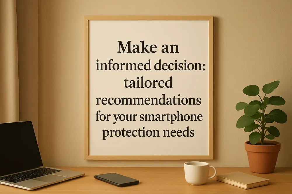 Make an informed decision: tailored recommendations for your smartphone protection needs.
