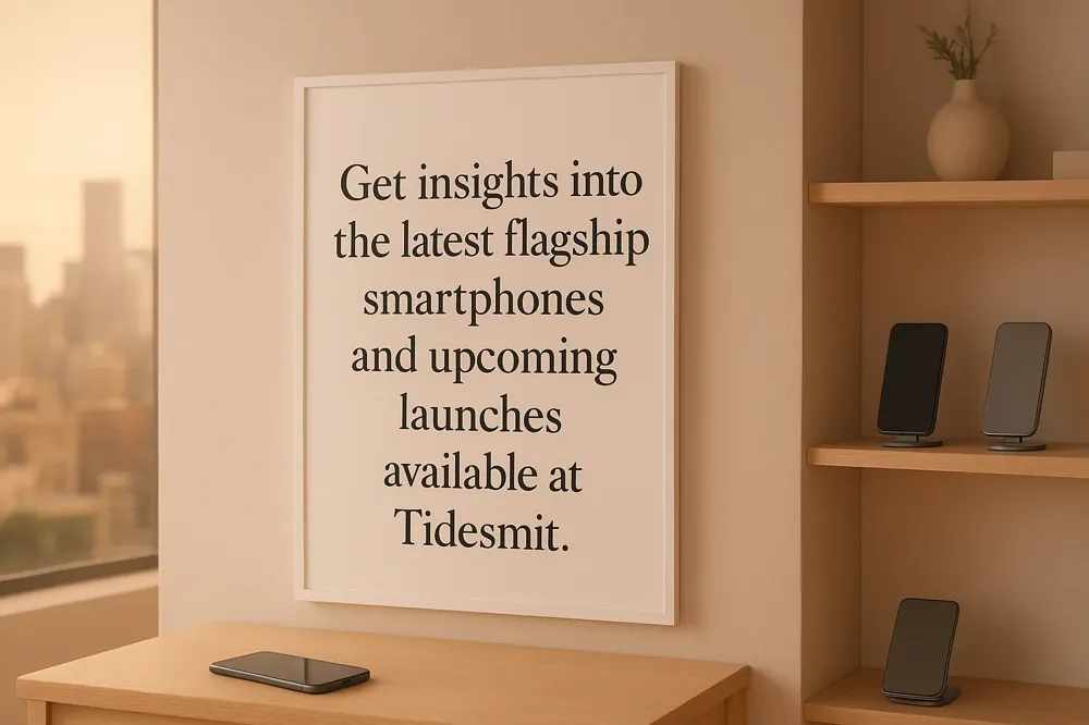 Get insights into the latest flagship smartphones and upcoming launches available at Tidesmit.