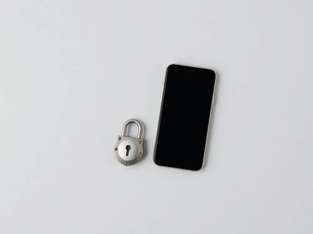 Lock your phone with a strong PIN or biometrics, use an authenticator app for two-factor authentication, and restrict app permissions to keep your data safe.