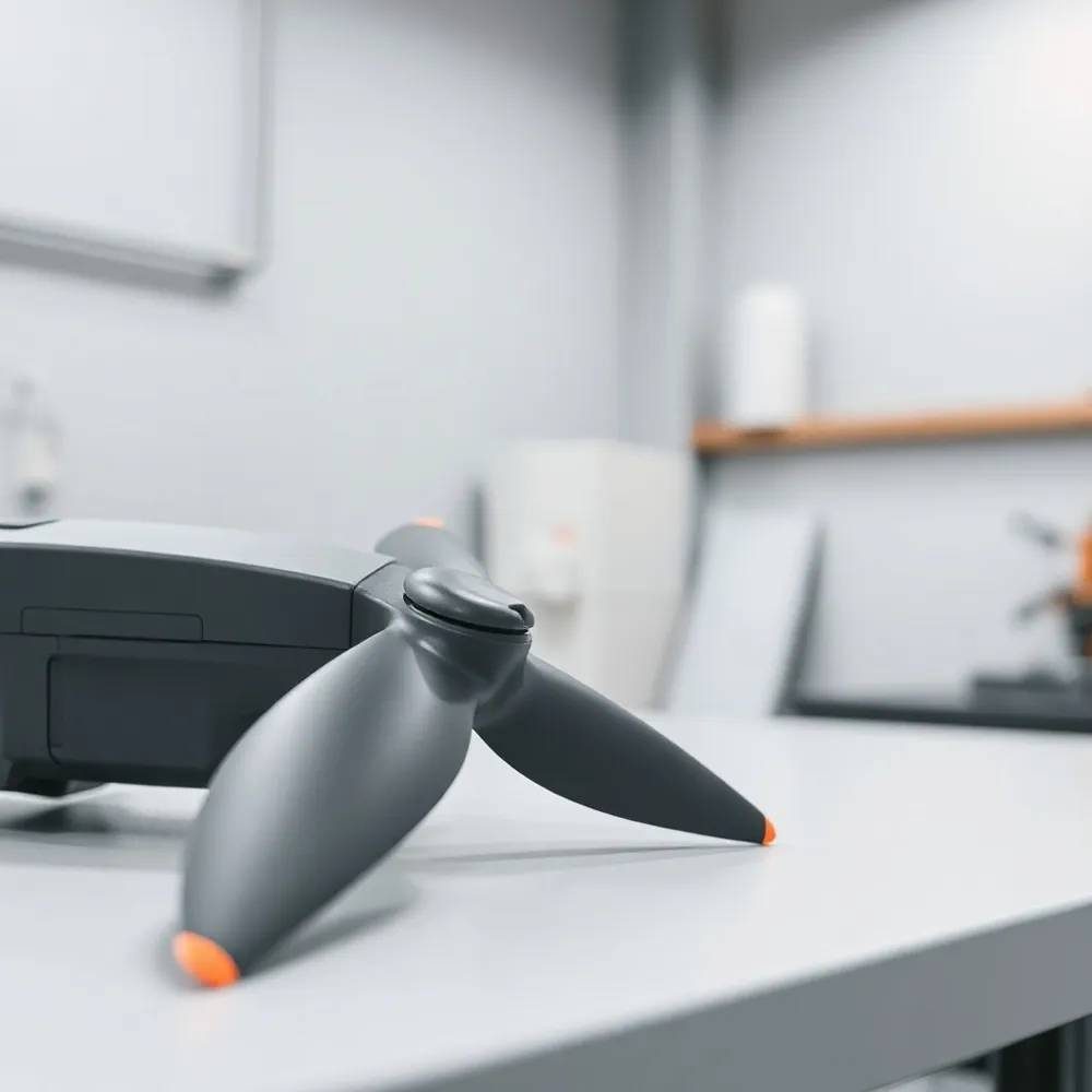 Inspect your propellers for damage before every takeoff to ensure flight stability and protect your drone from mechanical stress.