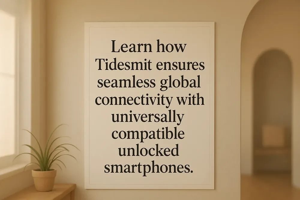 Learn how Tidesmit ensures seamless global connectivity with universally compatible unlocked smartphones.